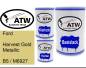 Preview: Ford, Harvest Gold Metallic, B5 / M6927: 500ml Lackdose + 500ml Klarlack + 250ml Härter - Set, von ATW Autoteile West.